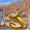 Exodus 4:4-5 (ANIV) 
Then the Lord said to him, “Reach out your hand and take it by the tail.” So Moses reached out and took hold of the snake and it turned back into a staff in his hand. 
“This,” said the Lord, “is so that they may believe that the Lord, the God of their fathers—the God of Abraham, the God of Isaac and the God of Jacob—has appeared to you.”